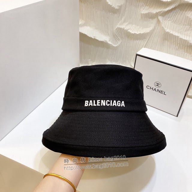 Balenciaga男女同款帽子 巴黎世家印花漁夫帽  mm1199